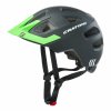 Dětská helma CRATONI Maxster Pro Black/NeonGreen Matt