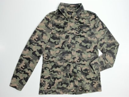 khaki maskáčová jarnípodzimní parka New look vel. 164