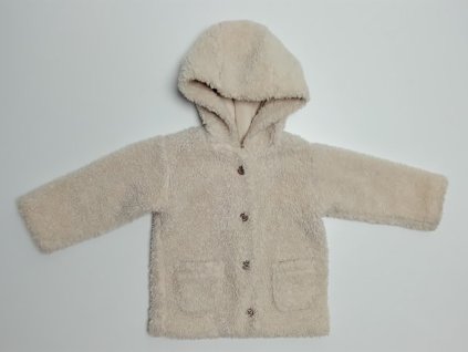 béžový propínací kabátek M&S vel. 68