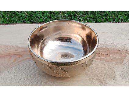 Bronzová miska bobkový list UL14AA