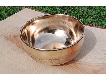 Bronzová miska list ibišku UL14B