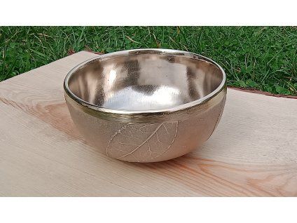 Bronzová miska bobkový list UL20AA