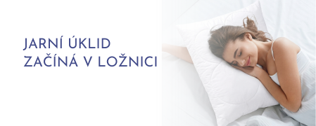 Jarní úklid začíná v ložnici. Co zkontrolovat u lůžkovin, aby se vám spalo lépe?