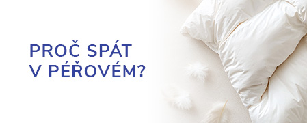 Péřové přikrývky a polštáře, které obejmou!