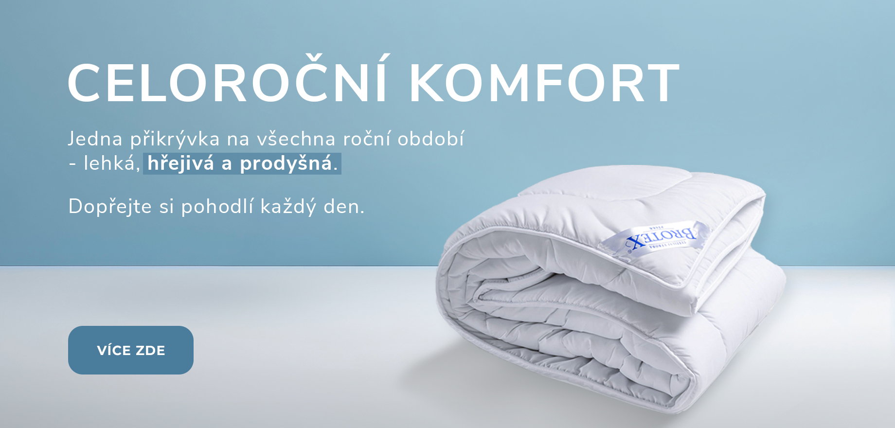 Celoroční přikrývky