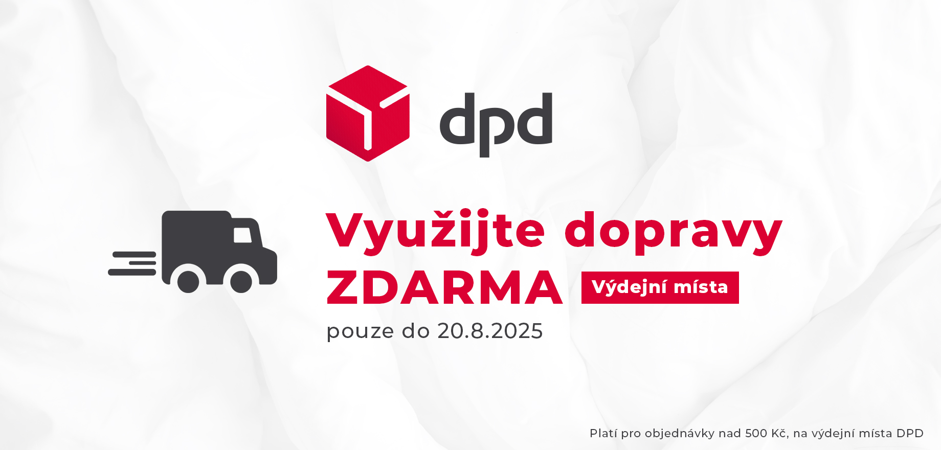 Doprava zdarma DPD