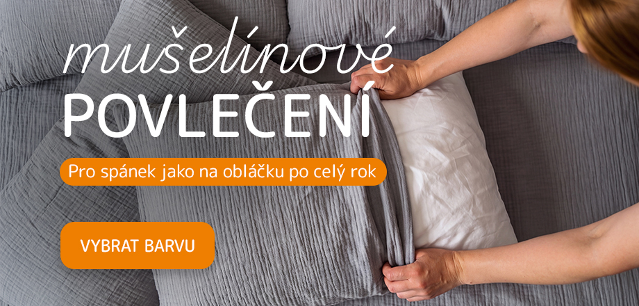 Mušelínové povlečení