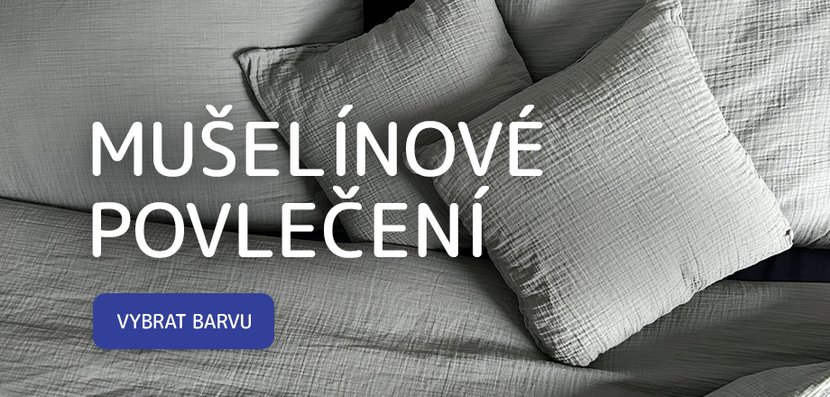 Mušelínové povlečení