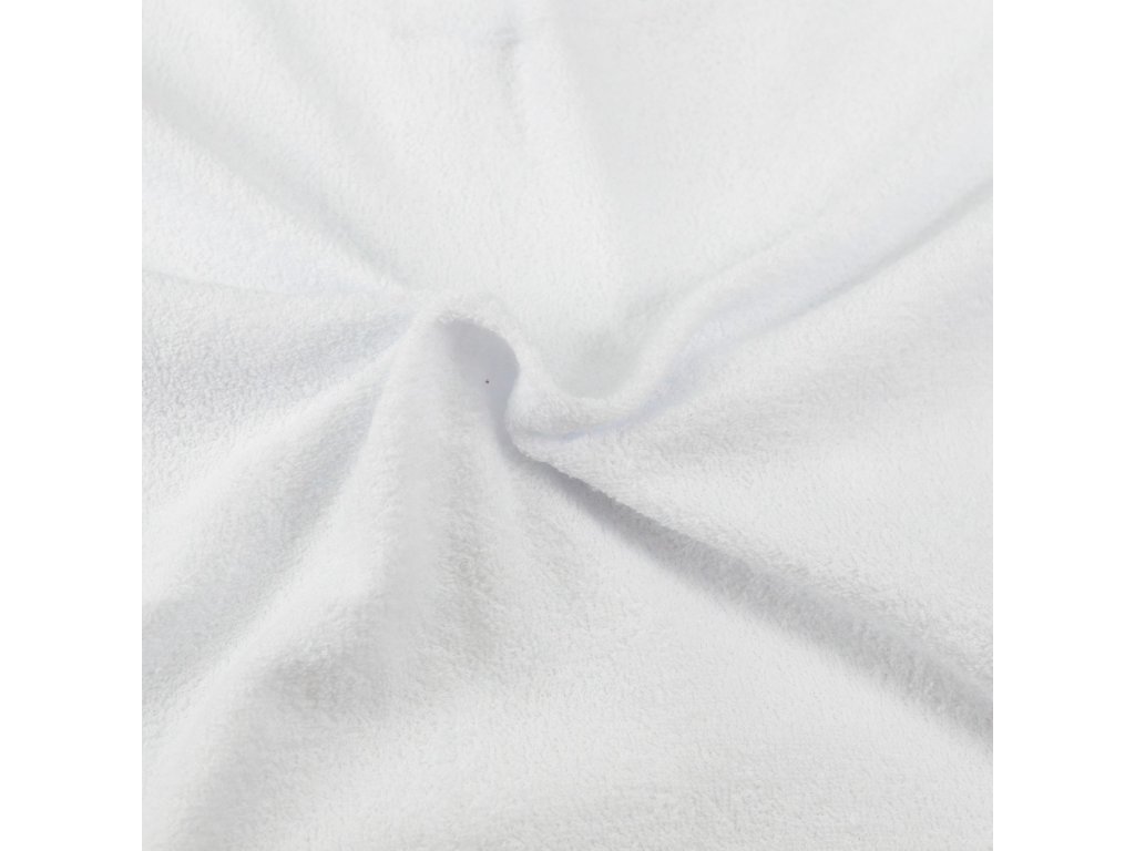 Froté prostěradlo na vysokou matraci bílé (Výběr rozměru 90x200cm jednolůžko)