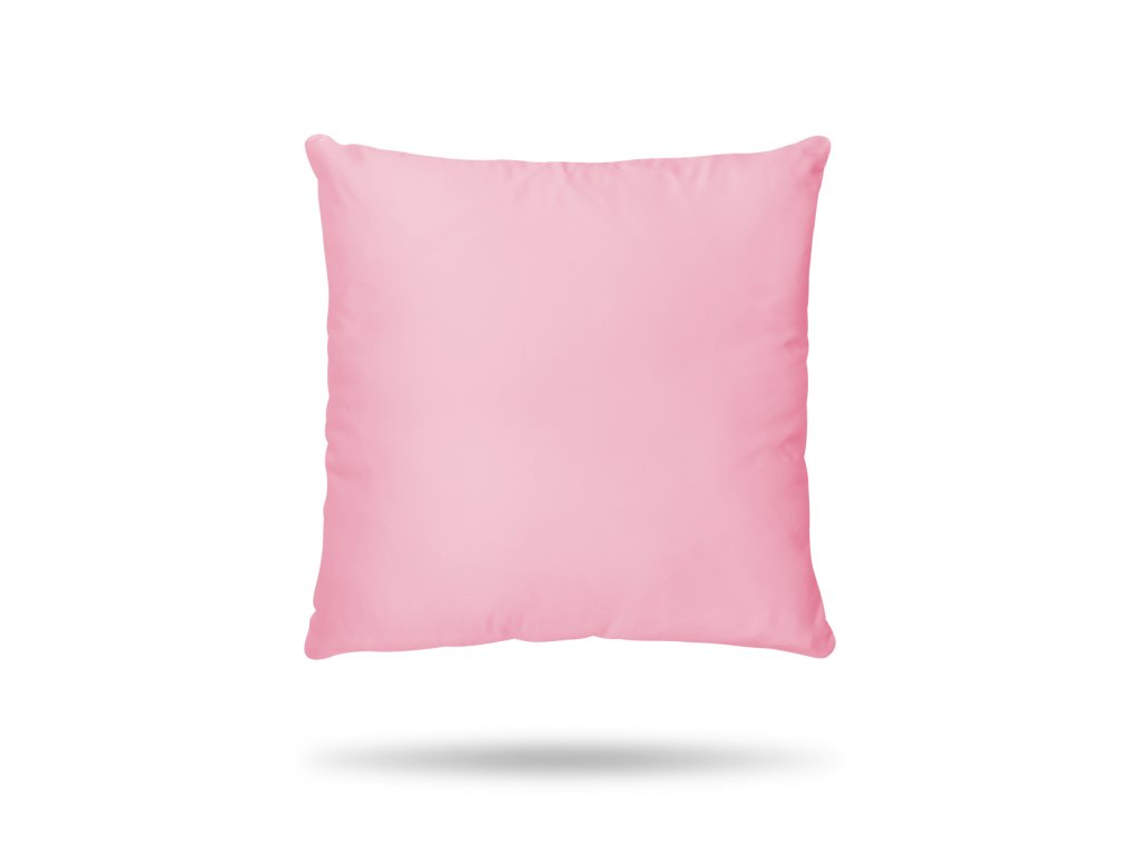 Bavlněný povlak na polštář růžový (Výběr rozměru 70x90)