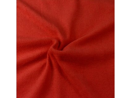 Froté prostěradlo červené (Výběr rozměru 220x200cm)