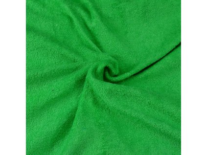 Froté prostěradlo zelené (Výběr rozměru 220x200cm)