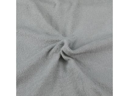 Froté prostěradlo šedé (Výběr rozměru 220x200cm)