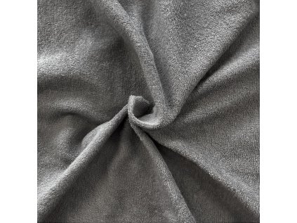 Froté prostěradlo tmavě šedé (Výběr rozměru 220x200cm)