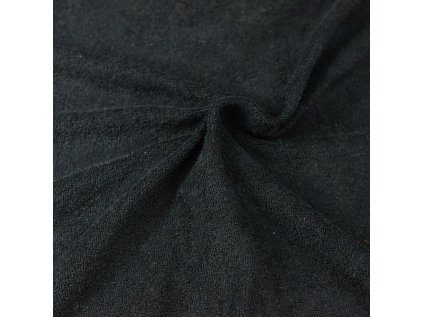 Froté prostěradlo černé (Výběr rozměru 220x200cm)