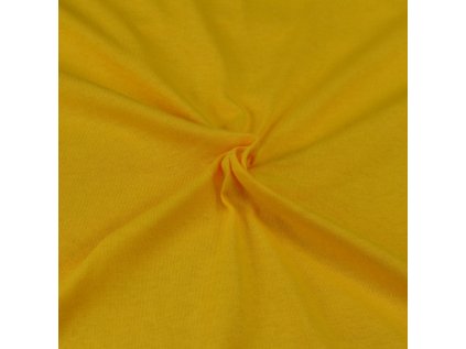 Jersey prostěradlo sytě žluté (Výběr rozměru 220x200)