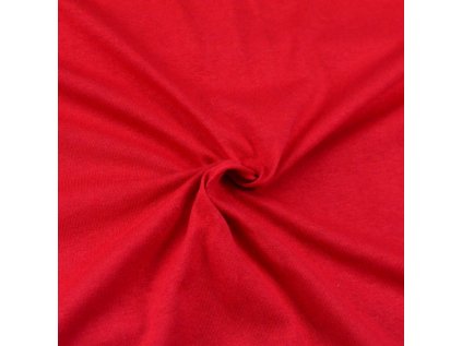 Jersey prostěradlo červené (Výběr rozměru 220x200)