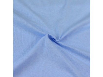 Jersey prostěradlo světle modré (Výběr rozměru 220x200)