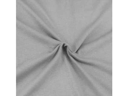 Jersey prostěradlo šedé (Výběr rozměru 220x200)