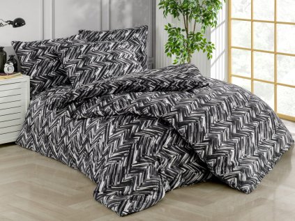 Saténový povlak 70x90 Adonis black