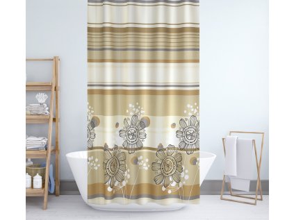 17630 1 koupelnovy zaves bezove kvety