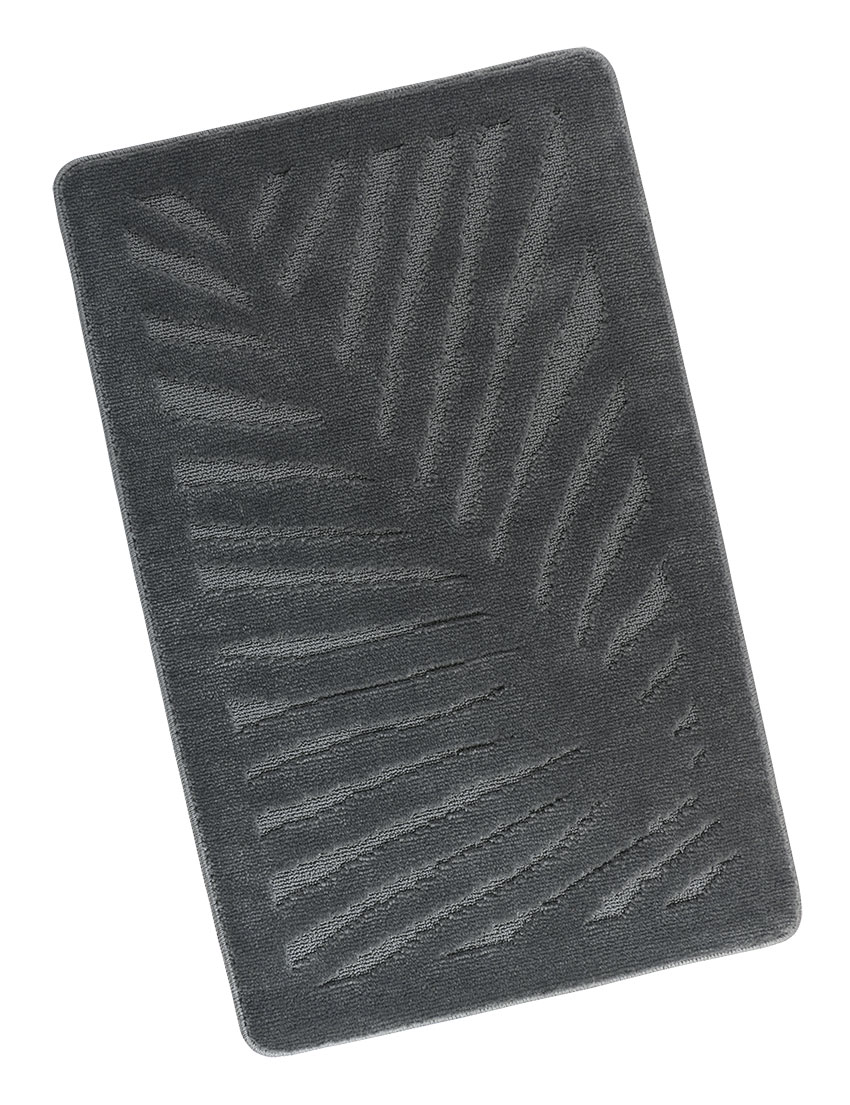 Koupelnová předložka Barvy 60x100cm - List šedý
