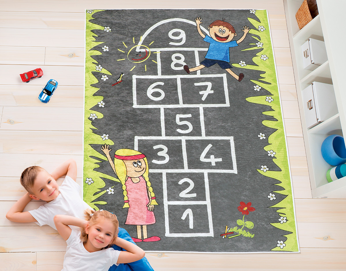 Dětský kobereček 100x150 cm - skákací panák