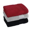 17513 3 frote osuska 70x140cm prouzek 450g seda
