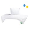 SET Prikrývka Aloe Vera 140x200cm celoročná 850g + Vankúš UNICO AloeVera 70x90cm 900g