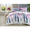 Flanelové povlečení 200x200 Mina pink