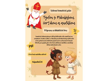 Týden s Mikulášem, čertíkem a andílkem