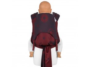 flyclick plus baby carrier classic outer space ruby red