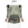 baby size fusion baby carrier with buckles classic outer space reed green