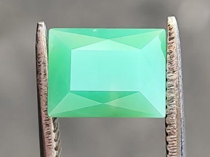 chryzopras broušený