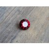 Granát briliantový brus 8,9mm, sytá červená barva