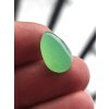 chryzopras broušený kabošon