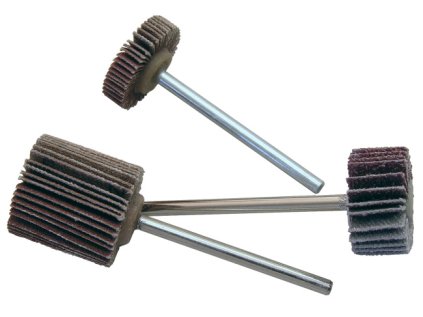 Sada brusných lamelových minikotoučů