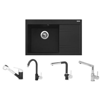  (Barva Černá granitová, Označení Granblack)