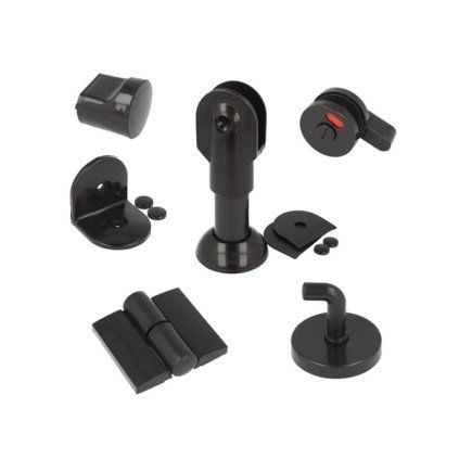 siso kovani WCboxy sada plast cerna prava