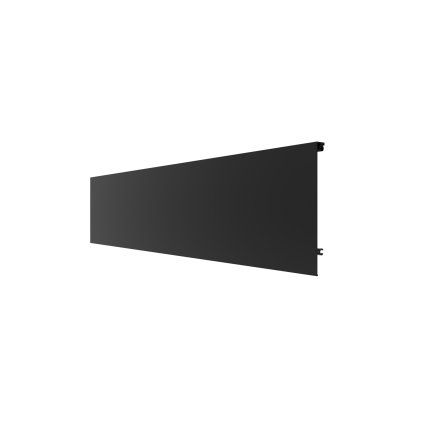 Cemux H Box SLIM vnitrni zasuvka cerny celni panel 1200mm