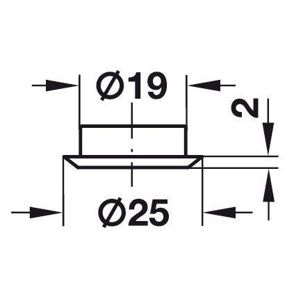 zamek Symo rozeta