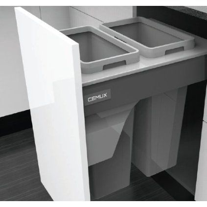 Cemux Bins sorter 45 2 2x27l
