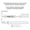 LED vypinac stmivac dotykovy pro LED pasky do Al profilu