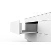 Cemux H Box SLIM sklenene bocnice H199 delka 500 mm bila