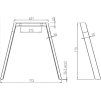 hide hiwood fe 70x30 800 tv