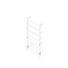 ZERO sada držáků pro dřevěnou skříňku kamenná šedá