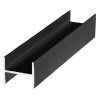 ALUPROFIL profil H18 mm 3 m cerny mat