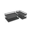 KESSEBOHMER MAGIC CORNER sada kosu ARENA STYLE antracit antracit