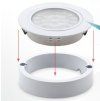 LED sada 3 svetel OVAL hlinik nakres1