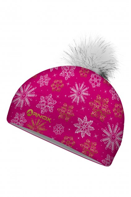 3D cap woman vlocky pink